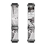 ZOX Android Smart Watch Band – My Story Isn't Finished | Soft, Adjustable Elastic Band with Motivational Affirmations and Beautiful Artwork – Gifts for Men, Women & Teens (22 MM)