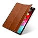 Produktbild StilGut Leder-Hülle kompatibel mit iPad Pro 12.9" (2018) Couverture Case, Cognac
