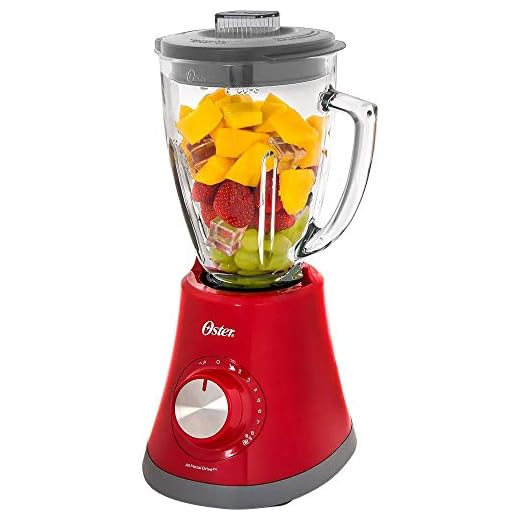 Liquidificador Super Chef, Vermelho, 127v, Oster