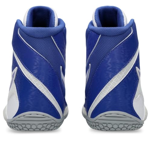 Image of ASICS Men Mesh Lace Up Wrestling Shoe