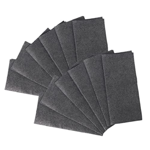 MOTHNUR 10個 魔法のマイクロファイバークロス 超吸水 拭きスジ残らない ガラス鏡用 車内外清掃 洗車用クロス 多機能再利用可能クリーニング