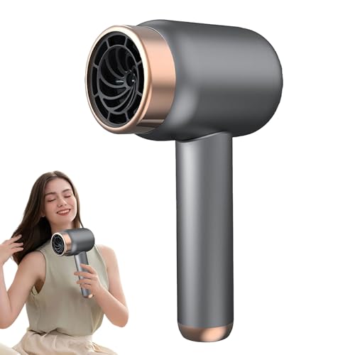 Secador de Pelo Portátil de Viaje | Herramienta de Peluquería Inalámbrica - Secador de Pelo de Velocidades | Para Hotel Vacaciones Viajes Negocios Senderismo Deporte Dormitorio Playa