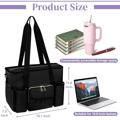 Wigojoy Nurse Tote Bag with Laptop Sleeve