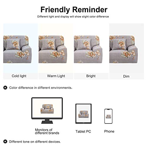 Uxcell 1/2/3/4 Seater Elastic Sofa Cover Slipcover Home Couch Small #TOP6