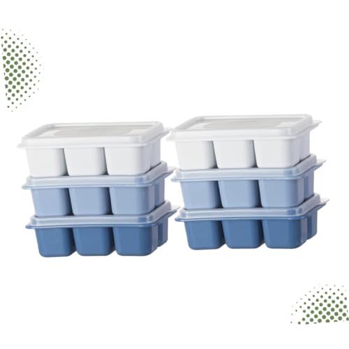 Molde mini para cubitos de hielo con tapa de plástico miniatura 3