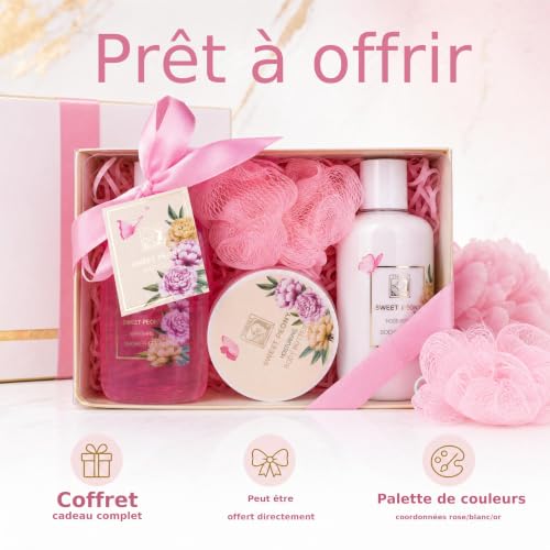 Accentra set de bain SWEET PEONY coffret cadeau femme – vue 2
