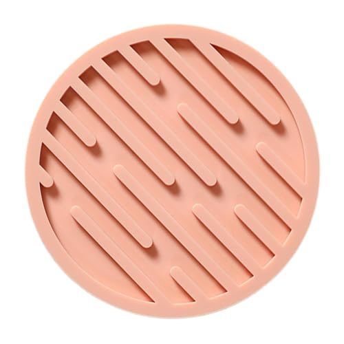 シリコンコースター - 10cm カップ用断熱マット |ホット&コールドドリンク用厚手カップホルダー、シリコンコースター、ドリンクカップマット, ドリンク用カップマット、シリコンコースター | 10cm ガラスカップホルダーマット、ラウンドコースター、温か