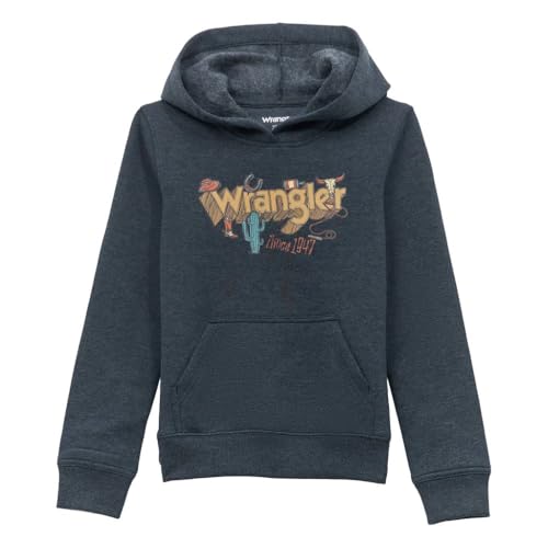 Wrangler Boy's Comic Logo Hoodie