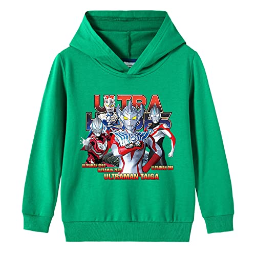 Kids Toddlers Casual Long Sleeve Tops,Pullover Cotton Hoodie-Boys Soft Sweatshirt with Hood