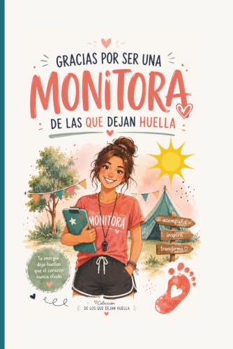 GRACIAS POR SER UNA MONITORA DE LAS QUE DEJAN HUELLA: Cuaderno de notas | Regalo para monitora | Detalle de agradecimiento | Fin de campamento (DE LOS QUE DEJAN HUELLA) GRACIAS POR SER UNA MONITORA DE LAS QUE DEJAN HUELLA: Cuaderno de notas | Regalo para monitora | Detalle de agradecimiento | Fin de campamento (DE LOS QUE DEJAN HUELLA)