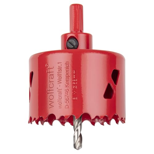 Miniatura 6 de Wolfcraft Sierra De Corona Bim I 5472000 I Para Materiales De Obra En Seco, Madera, Plásticos Y Metales, Profundidad De Corte De 40 Mm
