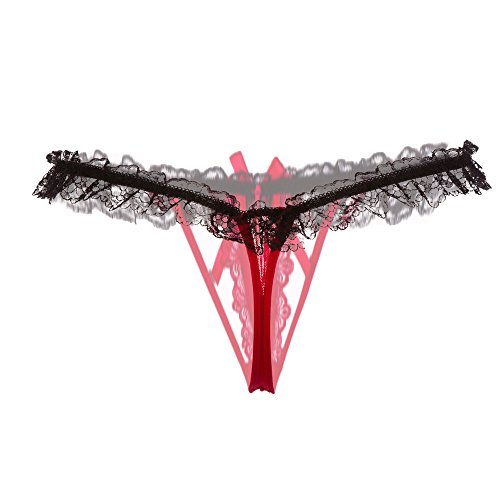 Preisvergleich Produktbild holitie Dessous Nachthemd Nachtwäsche Reizvolle Erotik Reizwäsche Die Spitze der Hohlperlen-Frauen reizvoller Zapfen-Schlüpfer deutet Wäsche-Unterwäsche an