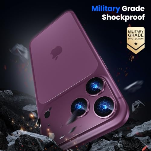Image of WSKEN for 18 Pro Max Camera Lens Protector for iPhone - Military Grade