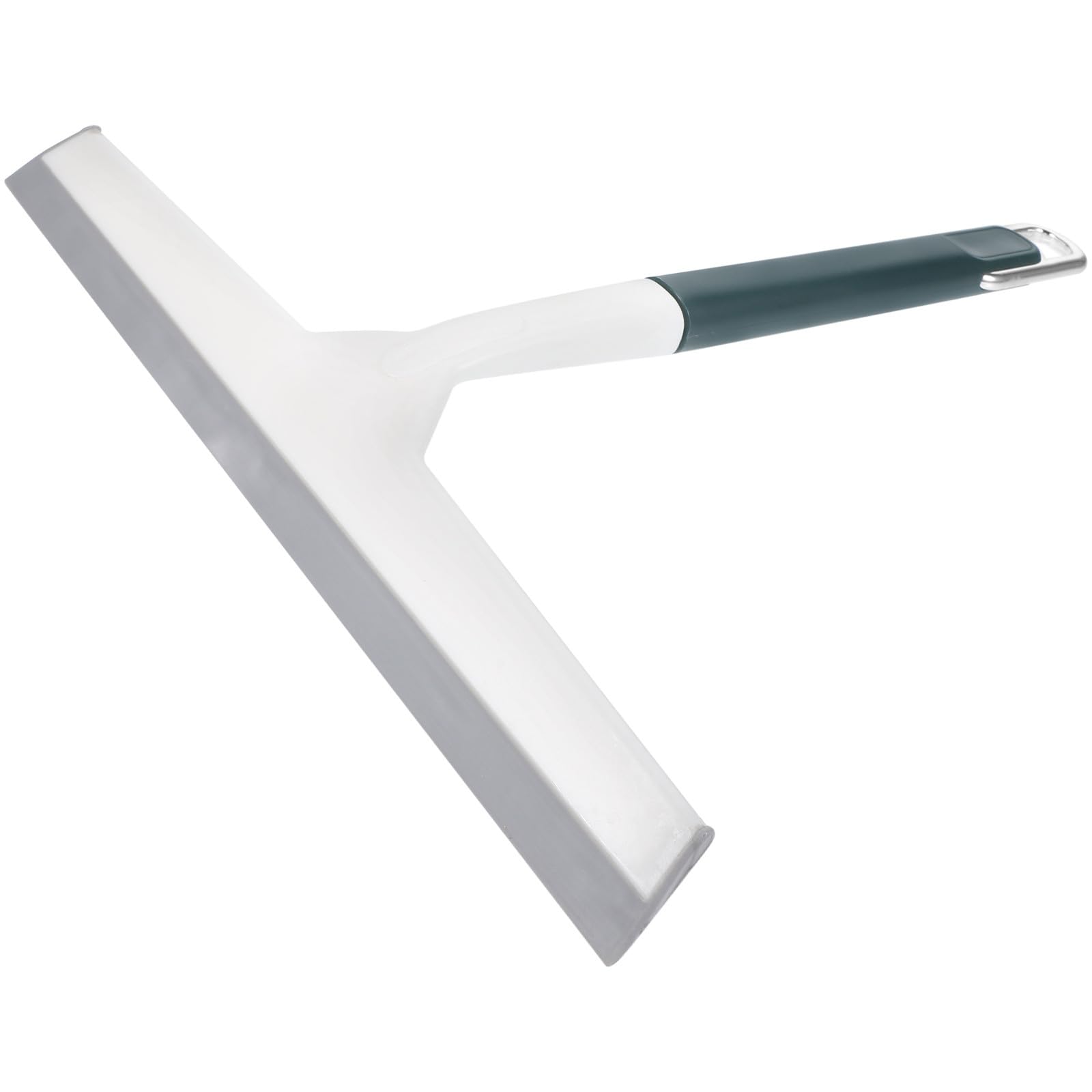 TOYANDONA Glass Squeegee for Car Windows and Shower Glass, Wide Blade Manual Water Wiper, Dark Green Sturdy Plastic Handle, Windshield Cleaning Tool for Home and Vehicle Use