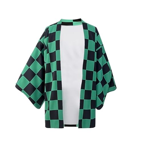 MeYuxg Tanjirō Kamado Anime Disfraz, Cosplay Kimono Capa Disfraz Demon Hashira Carnaval Halloween - S | Ya disponible en tu tienda friki favorita! En mundofriki.es!