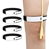 Gzxhsy 4 Stück Fixierbänder für Katheter, Beinbeutel für Katheter, Urin-Drainagebeutel-Beinband,Beinbeutel-Halterung/für die meisten Patienten, Kathetertypen