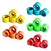 NuanZHIY 4Pcs 78A Skateboards with Bearings Soft Cruiser Replacement Longboards Skateboards Accessorys