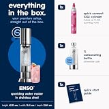 sodastream Enso – Gasatore per realizzare acqua frizzante in acciaio - 4