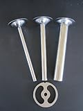 Meat Grinder Sausage Stuffer Set Size 12 Tubes and disc for Electric or Manual