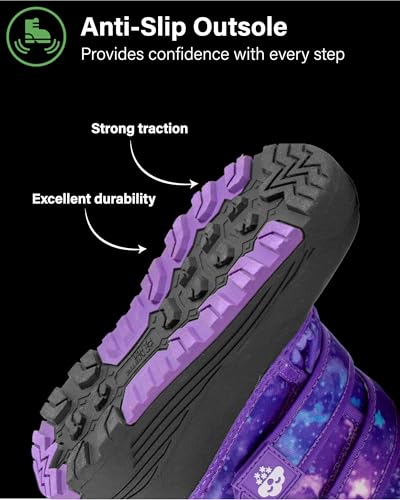 Ice Fields Snow 2 Toddler Little Kids Snow Winter Boots, Warm, Waterproof Shell, Fleece-Lined Shoes4