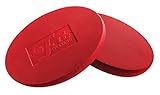 FitProducts Oval Balance Pads: Perfect for physiotherapy, Pilates, yoga, martial arts balance/endurance/core stability/strength training, movement rehabilitation and much more! Red