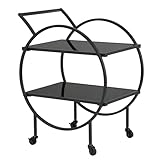 DIMENSIONS PRATIQUES ✔ 45x46x83 cm, compact et spacieux : Idéal pour petites cuisines, salons ou près de la table. Forme rectangulaire peu encombrante & design rond accrocheur.