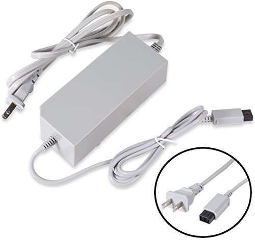AC Wall Power Supply Cable Cord for Nintendo Wii (Not Nintendo Wii U)