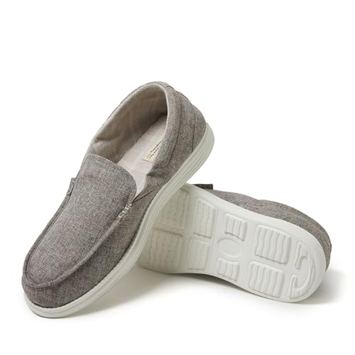 Dearfoams Men's Ronan Lightweight Casual Slip on Shoes Loafer4
