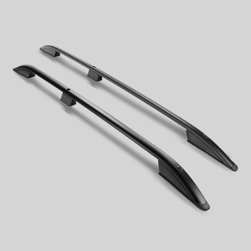 CHROMEMASTER | Barras Portaequipajes, Rieles de Techo Compatible con Fiat Doblo L1 Corto 2001-2010; Se Utilizan para el Montaje de Portaequipajes de Techo, Cajas de Techo o Portabicicletas; Aluminio
