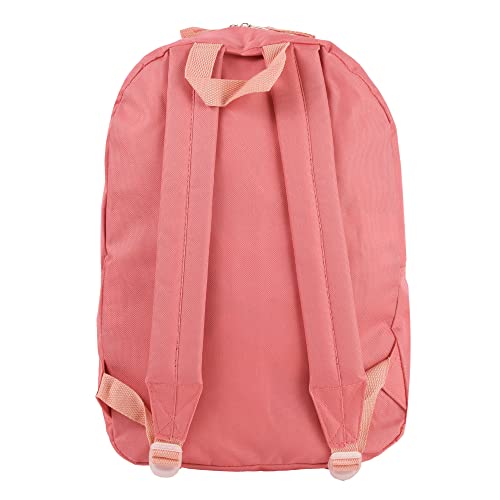Trailmaker Classic 17 Inch Backpack With Adjustable Padded Shoulder Straps (Coral) #TOP4