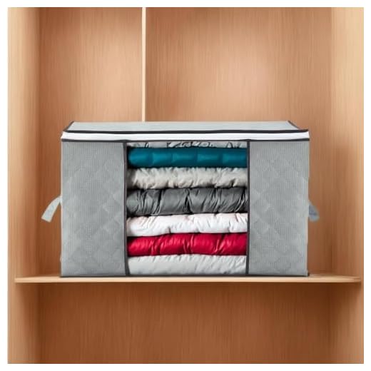 Clothes Organizers and Storage Bag，Bedding Storage Containers with Zipper Lids, Closet Collapsible Clothing Bins for Linen Blanket Fabric Pillow Dorm, 90L
