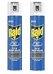 2 x Fly Wasp Killer Rapid Action Spray Can 300ml