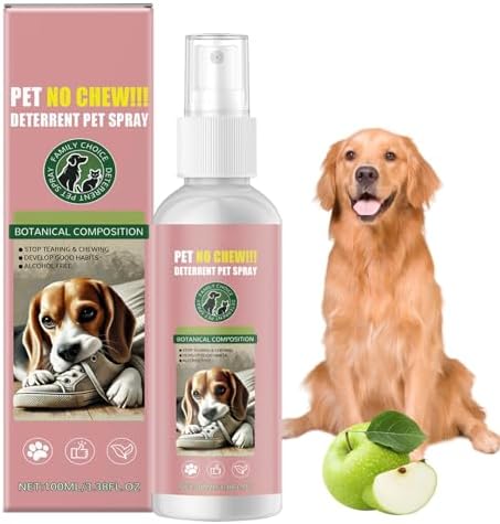 Bitter Apple Spray for Dogs to Stop Chewing No Chew Spray for Dog...
