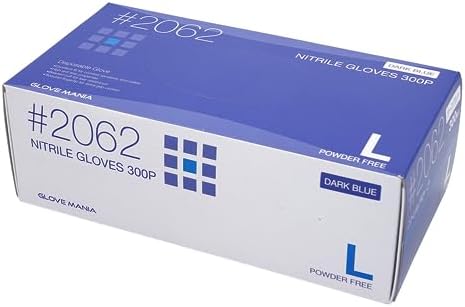 川西工業 ニトリル手袋 Mサイズ ブルー 2500枚入り Amazon.co.jp: 川西工業 # 2062 ニトリル手袋 使い捨て 300枚入り