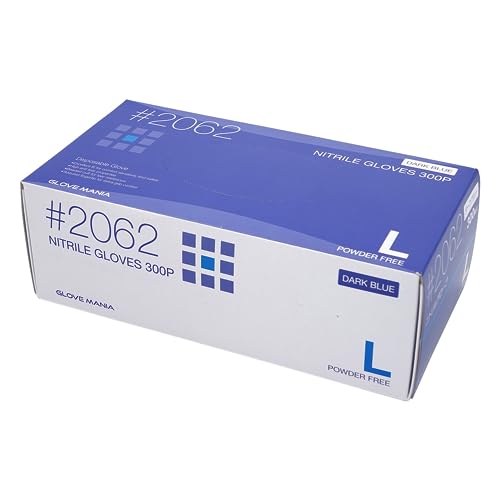 Amazon.co.jp: 川西工業 # 2062 ニトリル手袋 使い捨て 300枚入り