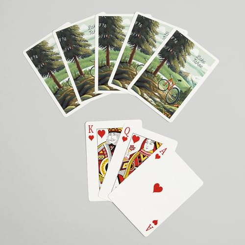 Juego de 52 Cartas de Poker Lake Tahoe miniatura 7