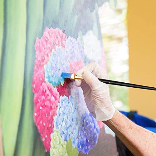 Vicloon 10Pcs Paint Brushes, Professional Painting Brushes Set Nylon Hair Artist Paint Brushes for Acrylic Oil Watercolor Gouache Face Painting 7 Vicloon 10Pcs Paint Brushes, Professional Painting Brushes Set Nylon Hair Artist Paint Brushes for Acrylic Oil Watercolor Gouache Face Painting - Image 7