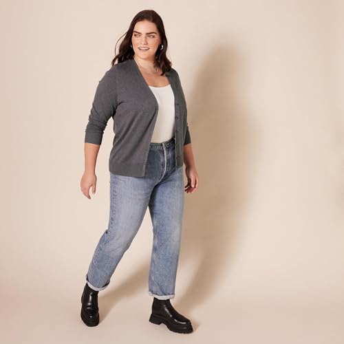 Amazon Essentials WAE35007FL18-CHA-XL Women'S Lightweight V-Neck Cardigan Sweater  thumb #7