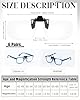 Copkim 6 Pairs Clip on Reading Glasses Flip up Magnifying Clip on Lens Blue Light Blocking Non Prescription Reading Glasses(1.0 X)