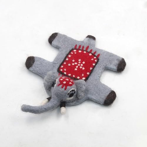 Sottobicchiere in feltro a forma di animale, per bevande, assorbe l'umidità, per tavolino, ufficio o tavolo da pranzo, sottobicchiere fatto a mano, per bicchieri, tazze, tazze o ciotole da zuppa