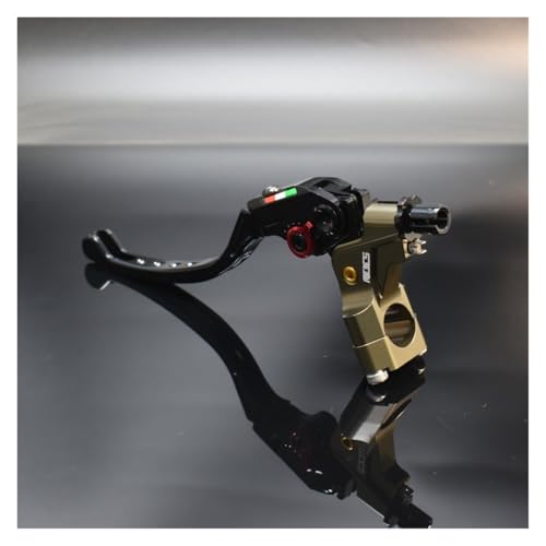 Levier d'embrayage moto CNC universel 22mm avec tige de réglage à 6 sections