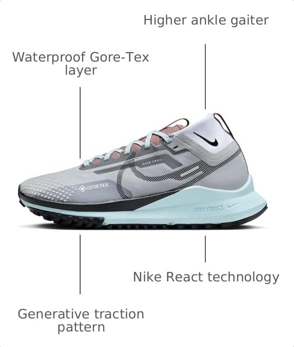 Image of Nike Women's Pegasus Trail 4 Gore-TEX Waterproof Trail Running Shoes