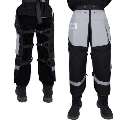 YARDMARIS Technical Version Chainsaw Chaps, Protective Chainsaw Pants,Safety Apron with Pocket, Class B
