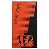 Northwest Cincinnati Bengals NFL Progression Jacquard Beach Towel 36 x 72 Inches