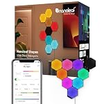 Nanoleaf – Nanoleaf Shapes Ultra Black Hexagon Starter Kit, 9 Smarten L