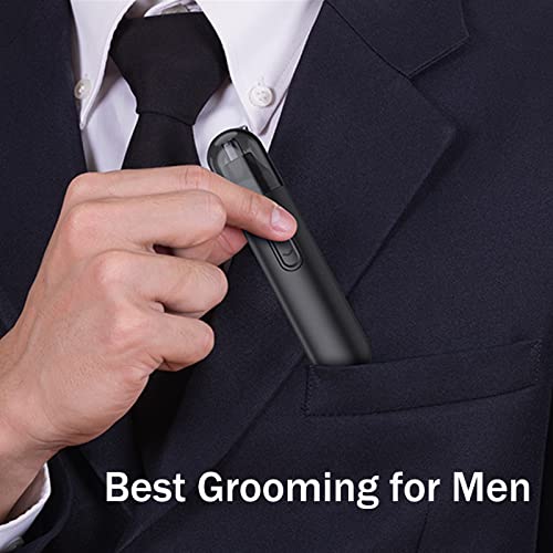 Bcfhyk Nose Hair Trimmer, Rechargeable Ear And Nose Hair Trimmer For Men Women, Usb Electric Waterproof Eyebrow Facial Hair Removal Nose Grooming Garget For Men, Unique Gift For Men, Dad Or Boyfriend #TOP7