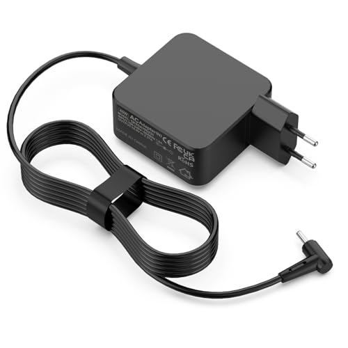 Chargeur 45W Compatible avec ASUS Ordinateur 19V 2.37A AC Adapter ASUS Vivobook 14 15 17 S14 S15 S17 R540L X540S X541N X541U X553M F553M Zenbook 13 UX305F UX305C UX310U...