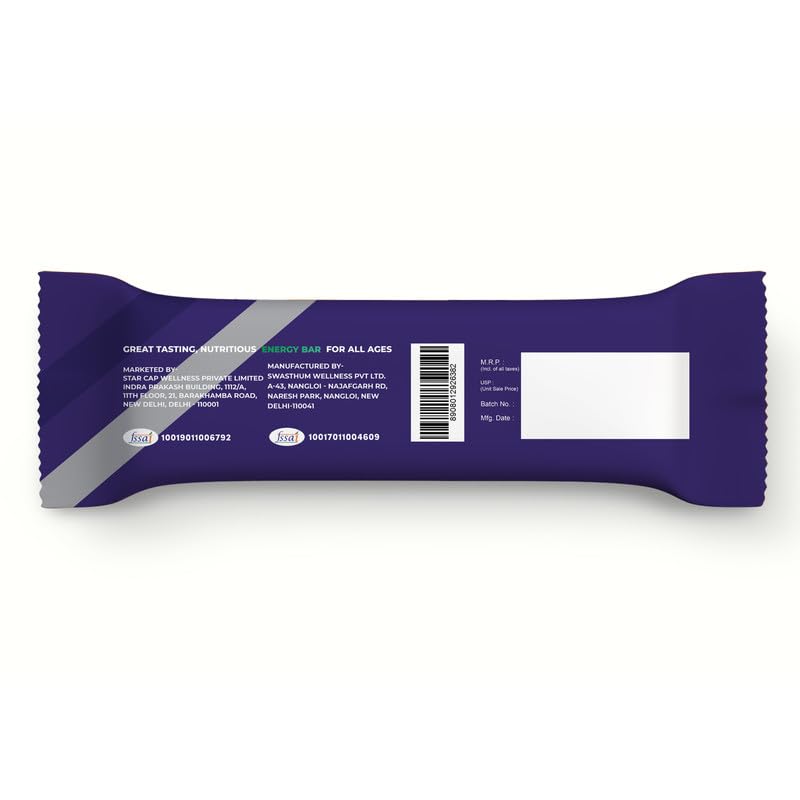 Fitspire Quinoa Almond Energy Bar, Pack of 6 Each 35g | Packed with Flakes, Nuts, Seeds & Oats | High Protein & Fibre Crunchy Granola Bars | 100% Plant-Based | With Almonds, Red & White Quinoa - Image 8 thumbnail