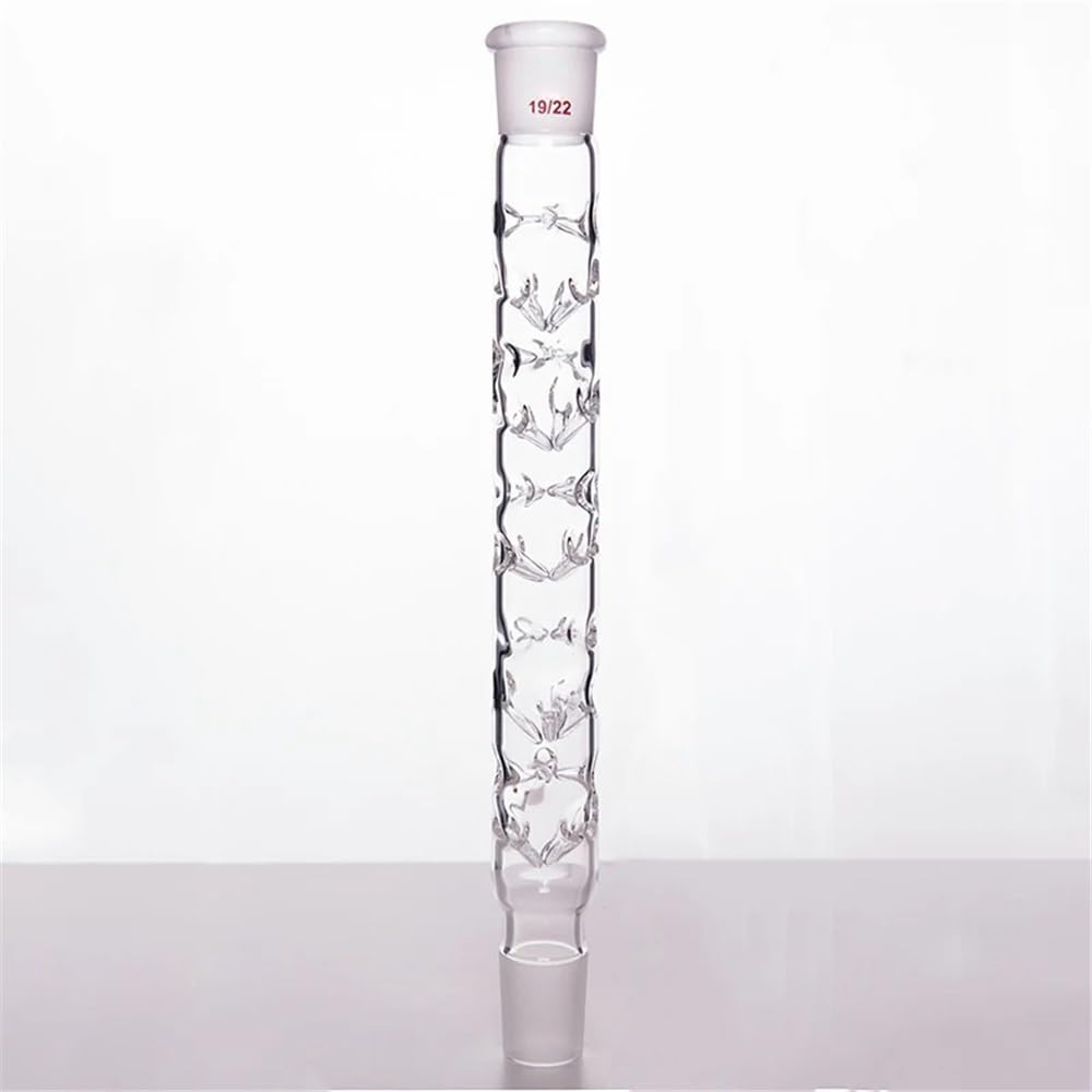 Columna de destilación vertical vidrio borosilicato C10 Equipamiento de laboratorio