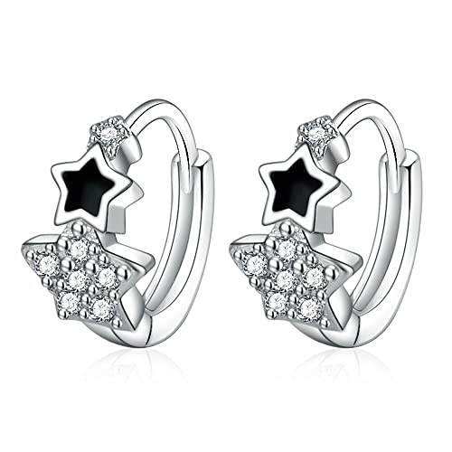Boucles d'oreilles de cerceau pour femmes bijoux anti-allergie